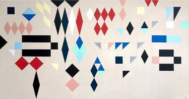 Original Bauhaus Abstract Paintings by Alexander Wtges