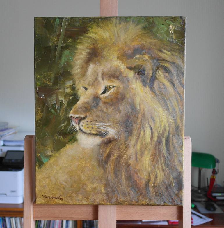 Original Animal Painting by Juri Semjonov