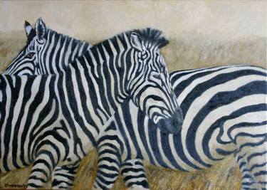 Original Animal Paintings by Juri Semjonov