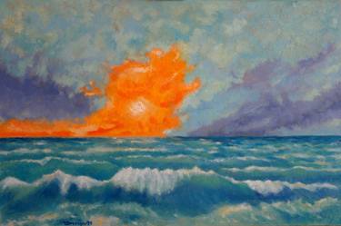 Original Impressionism Seascape Paintings by Juri Semjonov