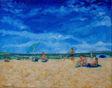 Original Beach Paintings by Juri Semjonov
