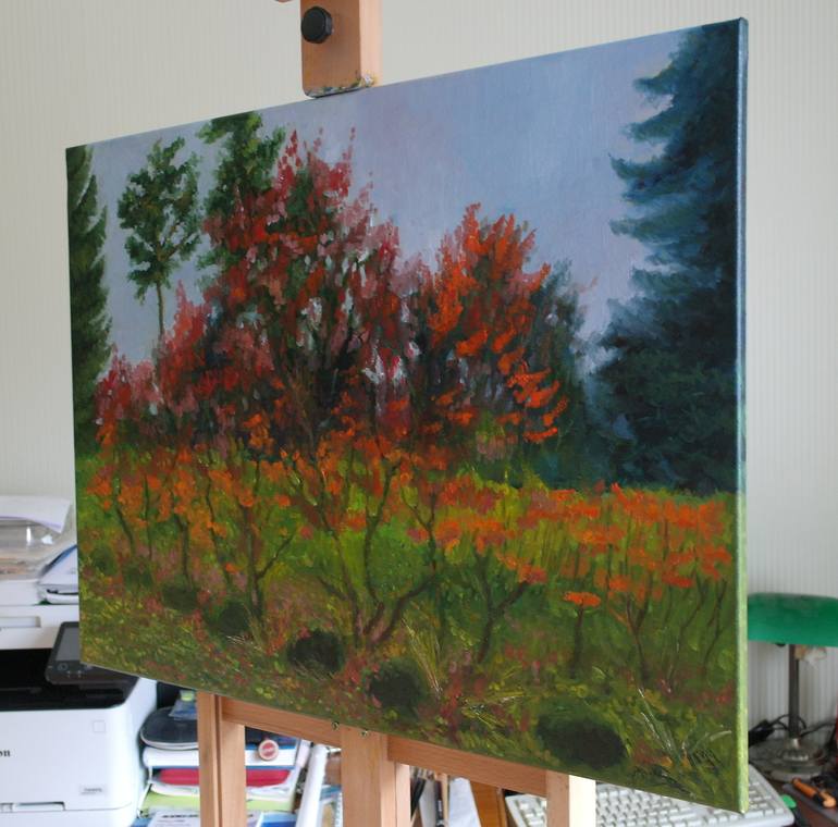 Original Landscape Painting by Juri Semjonov