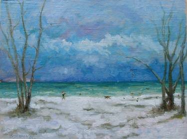 Original Beach Paintings by Juri Semjonov
