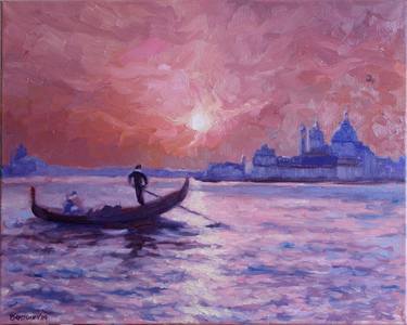 Romantic Sunset in Venice thumb