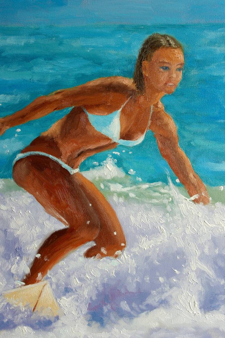 Original Sports Painting by Juri Semjonov