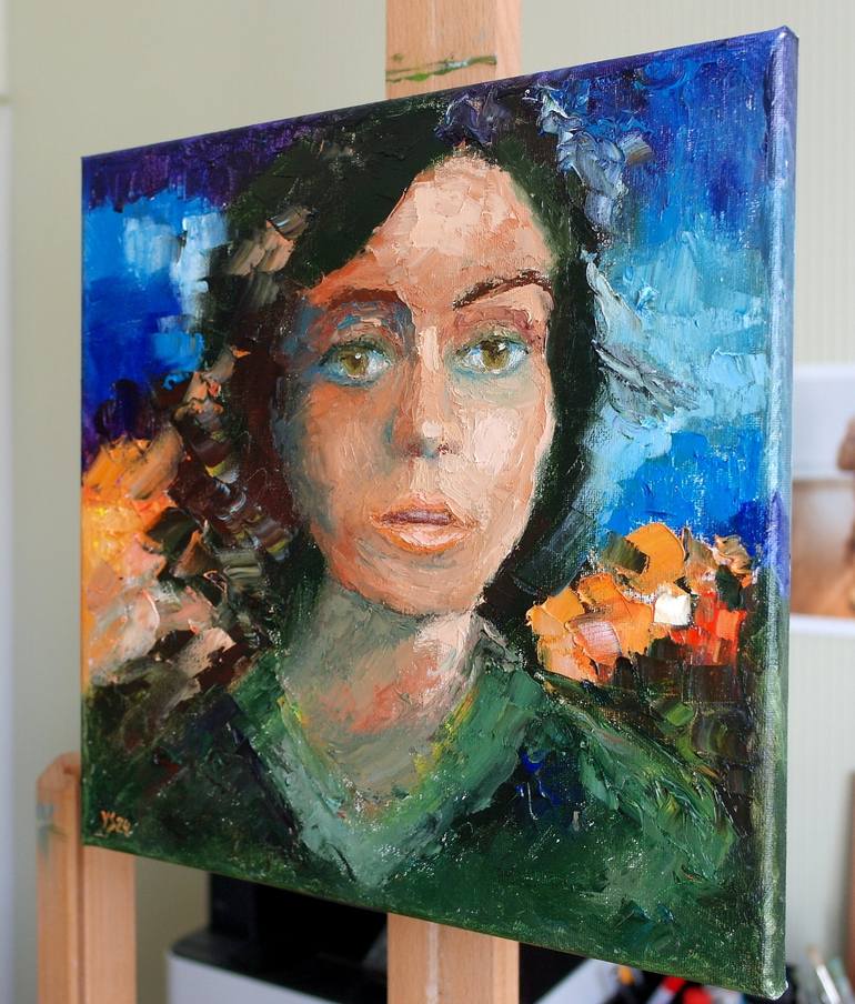 Original Impressionism People Painting by Juri Semjonov