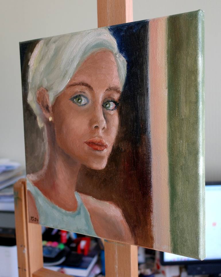 Original Impressionism People Painting by Juri Semjonov
