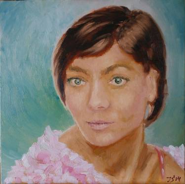 Original Impressionism Portrait Paintings by Juri Semjonov