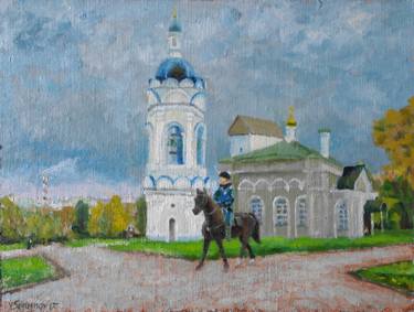 Original Cities Paintings by Juri Semjonov