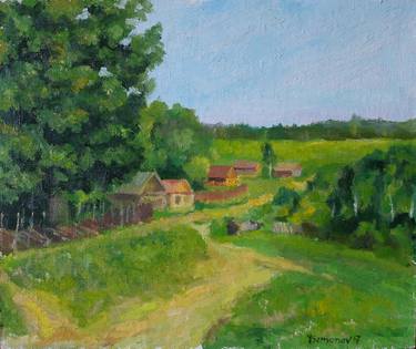 Original Impressionism Landscape Paintings by Juri Semjonov