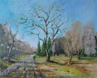 Original Impressionism Landscape Paintings by Juri Semjonov