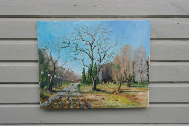 Original Landscape Painting by Juri Semjonov