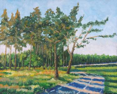 Original Impressionism Landscape Paintings by Juri Semjonov