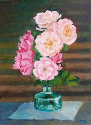 Original Impressionism Still Life Paintings by Juri Semjonov