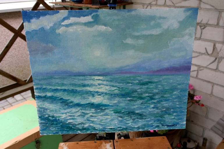 Original Seascape Painting by Juri Semjonov