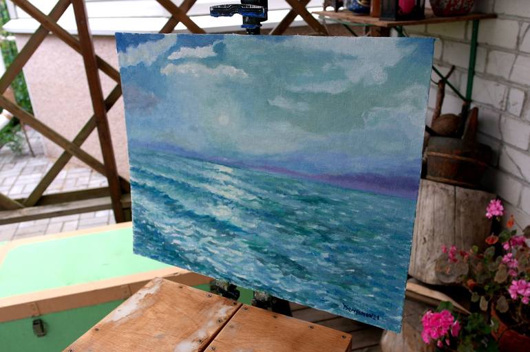 Original Seascape Painting by Juri Semjonov