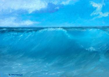 Original Impressionism Seascape Paintings by Juri Semjonov