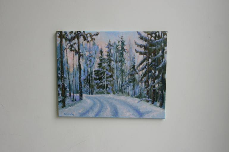 Original Impressionism Landscape Painting by Juri Semjonov