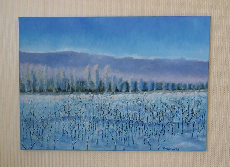 Original Impressionism Landscape Painting by Juri Semjonov