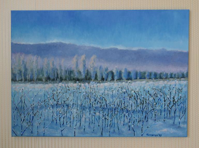 Original Impressionism Landscape Painting by Juri Semjonov