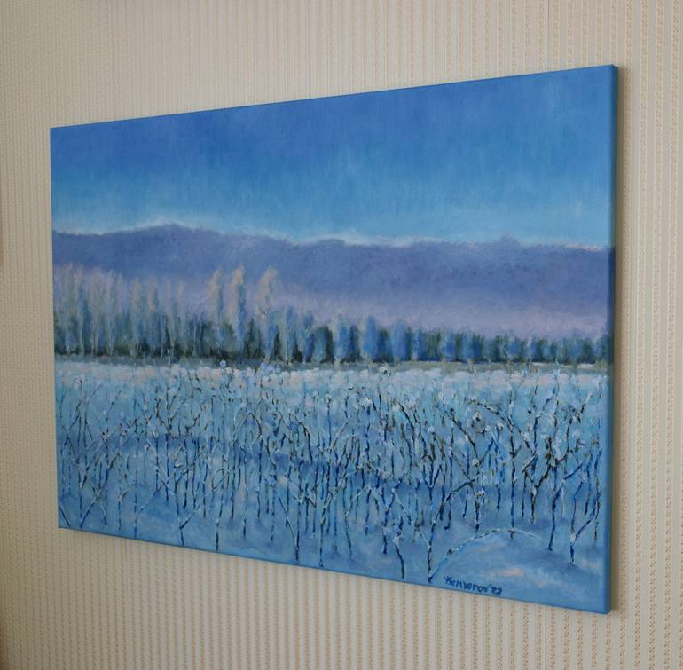 Original Impressionism Landscape Painting by Juri Semjonov