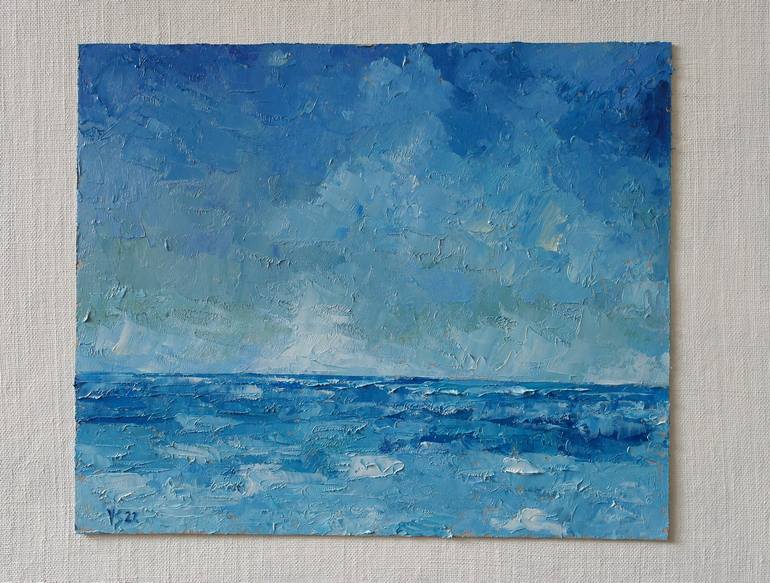 Original Seascape Painting by Juri Semjonov