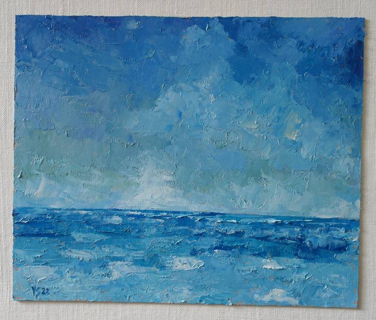 Original Seascape Painting by Juri Semjonov