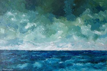 Original Impressionism Seascape Paintings by Juri Semjonov