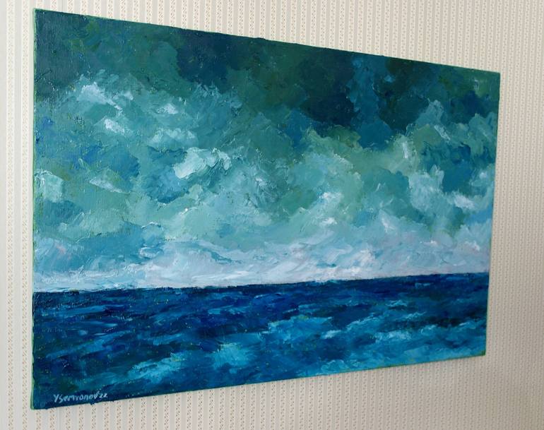 Original Seascape Painting by Juri Semjonov
