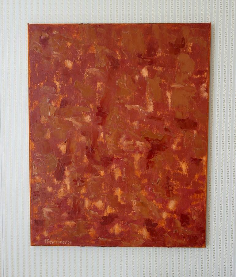 Original Abstract Painting by Juri Semjonov