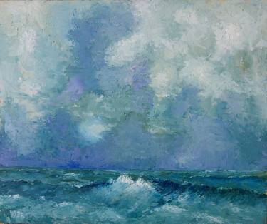 Original Art Deco Seascape Paintings by Juri Semjonov