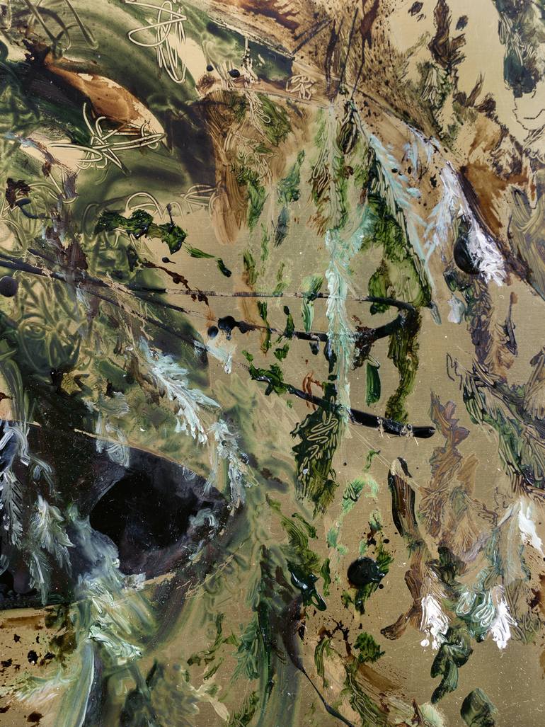 Original Abstract Expressionism Landscape Painting by Jessica Rimondi