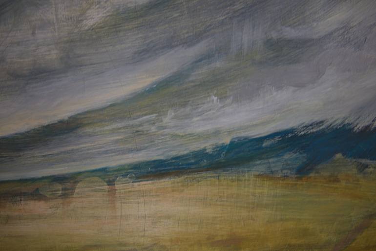 Original landscape Abstract Painting by Alex McIntyre
