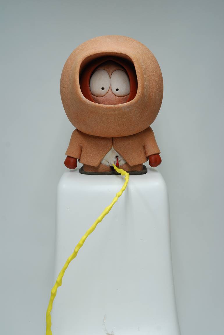 Original Pop Art Pop Culture/Celebrity Sculpture by Andrew Barton