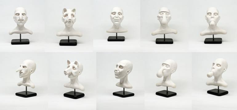 Original People Sculpture by Andrew Barton