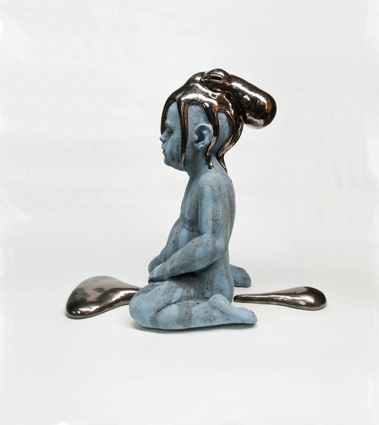 Original Figurative Children Sculpture by Andrew Barton