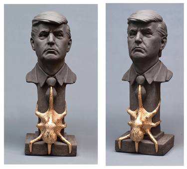 Original Celebrity Sculpture by Andrew Barton