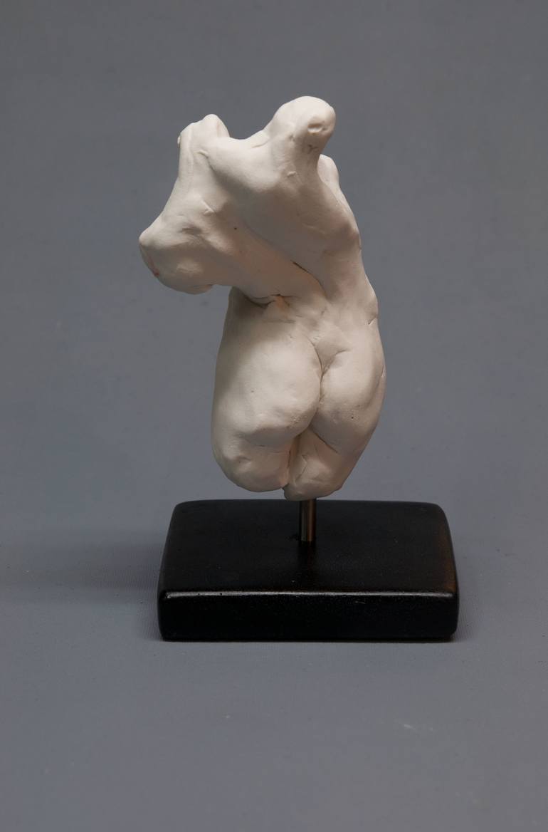 Original Figurative Nude Sculpture by Andrew Barton