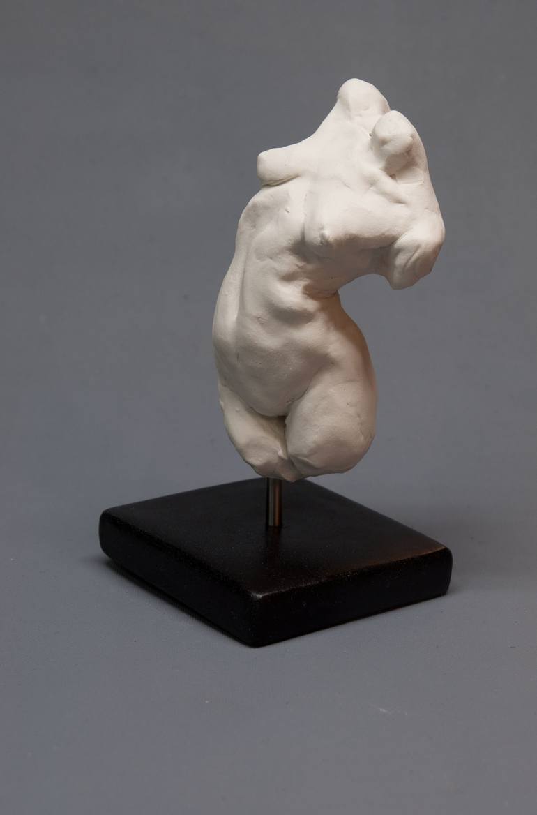 Original Figurative Nude Sculpture by Andrew Barton