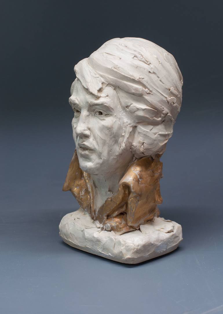 Original Figurative Celebrity Sculpture by Andrew Barton