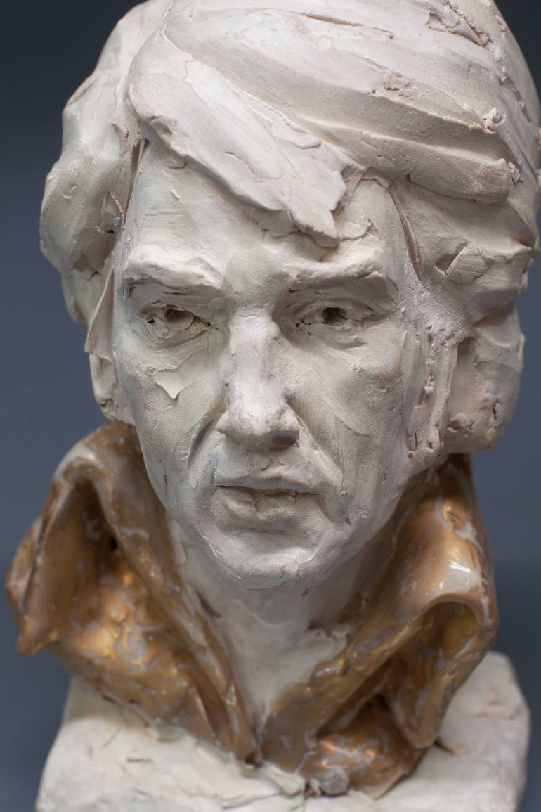 Original Celebrity Sculpture by Andrew Barton