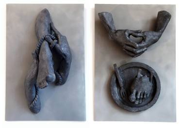 Original Body Sculpture by Andrew Barton