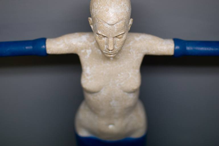 Original Art Deco Religion Sculpture by Andrew Barton