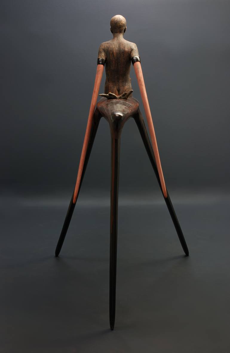 Original Surrealism Travel Sculpture by Andrew Barton