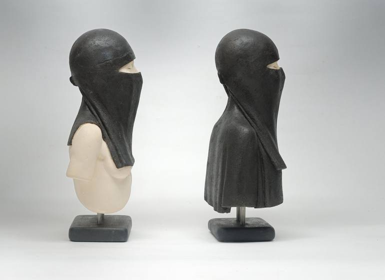 Scandinavian Burqa II - Caucasian Burqa-SOLD - Print