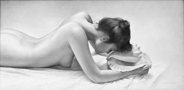 Original Nude Drawing by Soledad Fernandez