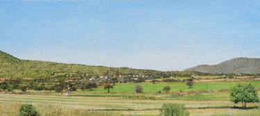 Original Landscape Painting by Javier  Guadarrama