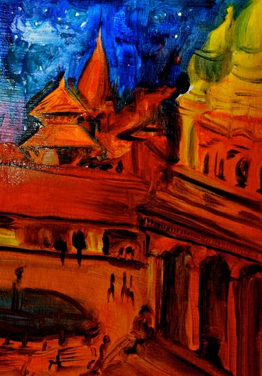 Print of Architecture Paintings by Fern Bhuttoo