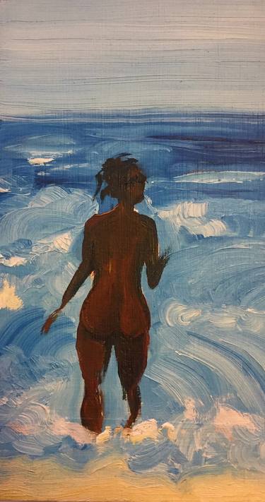 Original Expressionism Beach Paintings by Fern Bhuttoo