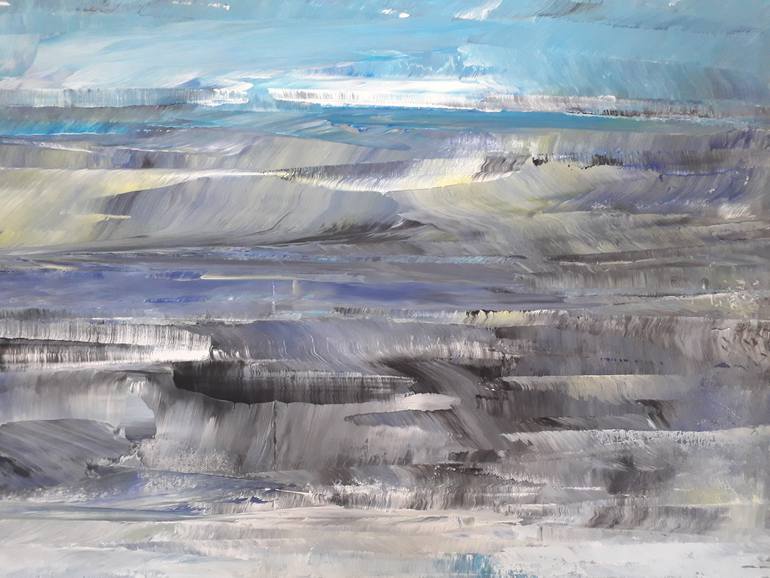 Original Abstract Expressionism Abstract Painting by Esteves De Cooman